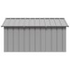 Dog House Gray 45.9"x60.2"x32.1" Galvanized Steel