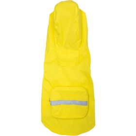 Packable Raincoat (Color: Yellow, size: X-Large)