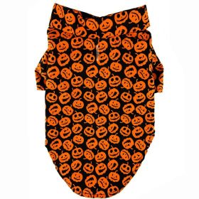 Halloween Jack-O-Lantern Camp Shirt (size: X-Small)