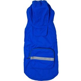 Packable Raincoat (Color: Blue, size: small)